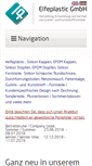 Mobile Screenshot of elfeplastic.de